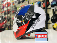 NÓN YOHE 970 TRẮNG XANH